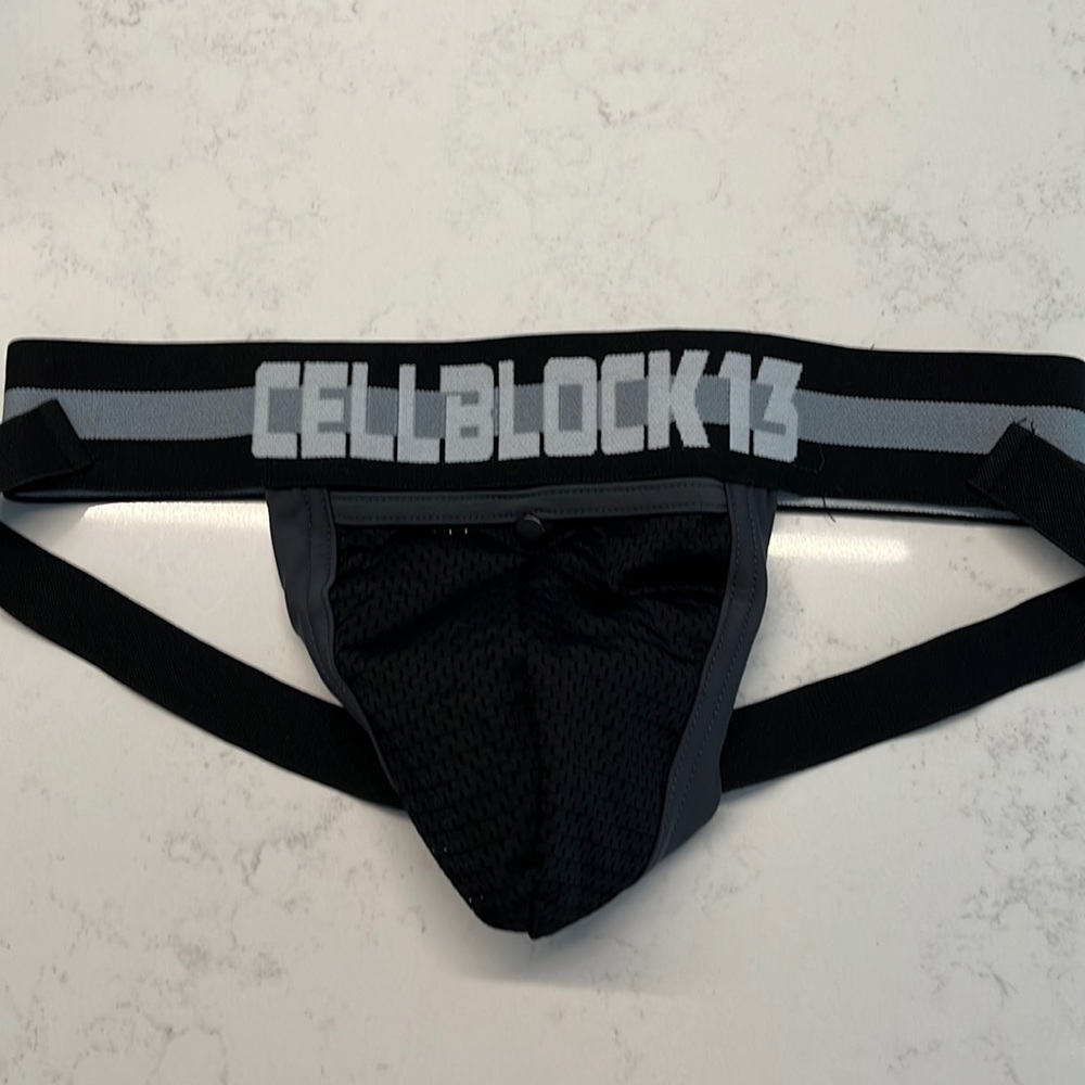 Cellblock 13 Black Mesh Jockstrap